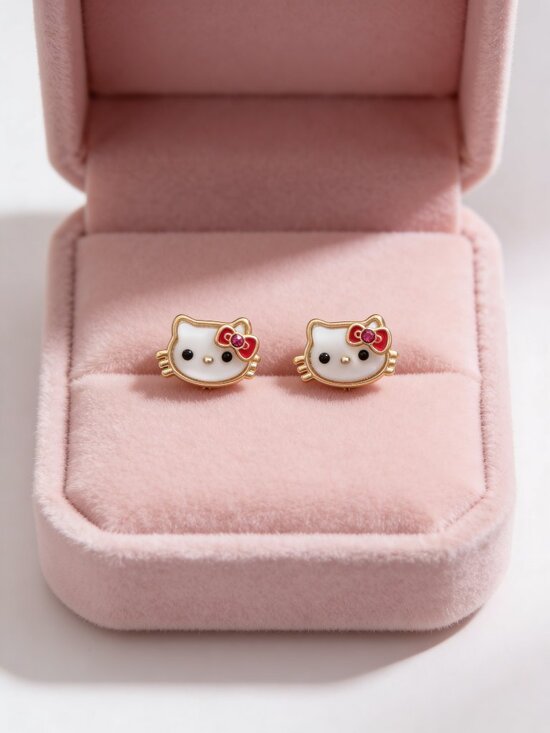 Kate Spade Jewelry - Hello Kitty Studs